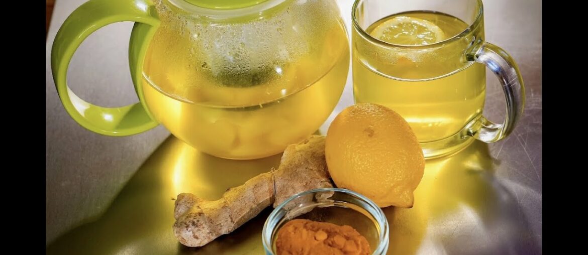 Ginger Lemon And Turmeric Tea ( Immune Boost To help fight Covid-19)