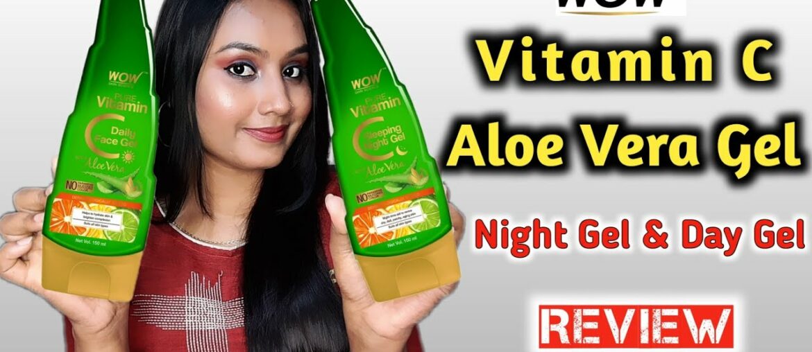 WOW Skin Science Vitamin C Aloe Vera Gel for Day & Night