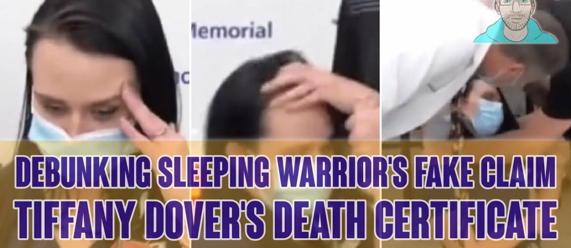 Flat Earth Sleeping Warrior misinformation; Tiffany Dover over Pfizer COVID-19 vaccine, Tennessee