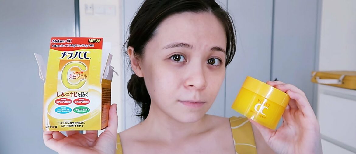 Melano CC Vitamin C Brightening Gel First Impressions // JQLeeJQ