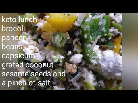 keto salad full of vitamins and necessary nutrition..