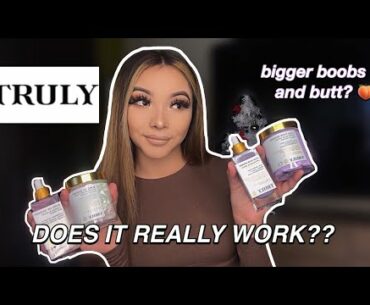 TRULY BEAUTY ACAI YOUR BOOBIES & BUNS OF GLORY HONEST REVIEW l Priscilla Rodriguez