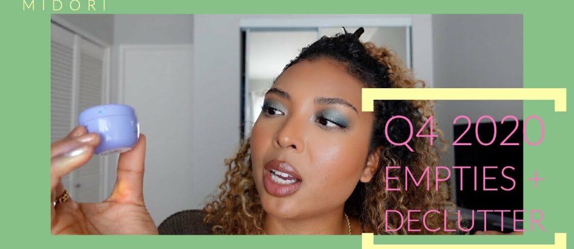 Q4 2020 Beauty Empties - Skincare & Makeup