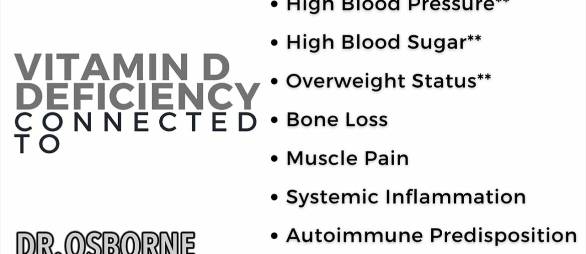 What can Vitamin D deficiency actually cause?