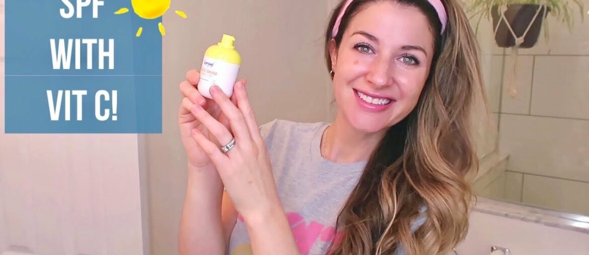 NEW! SUPERGOOP DAILY DOSE VITAMIN C + SPF | LETS CHECK OUT THE FORMULA AND INGREDIENTS!