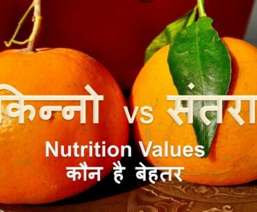 Difference between Kinnow and Orange ! Nutrition value ! Which is better ! Kinu aur Santre ke fayde