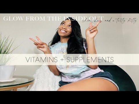 How to Grow Your Hair and Keep Your Skin Glowing | Vitamins + Supplements that Work for Beginners