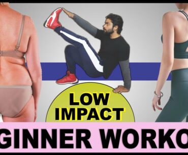 BEGINNER LEVEL LOW IMPACT HOME WORKOUT | FAT LOSS |