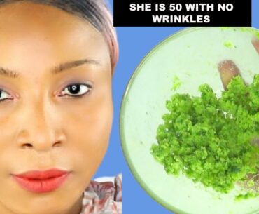 51 YEARS OLD BUT LOOK 30, THIS IS WHAT SHE USE TO KEEP HER SKIN LOOKING SO YOUNGER & WRINKLE FREE