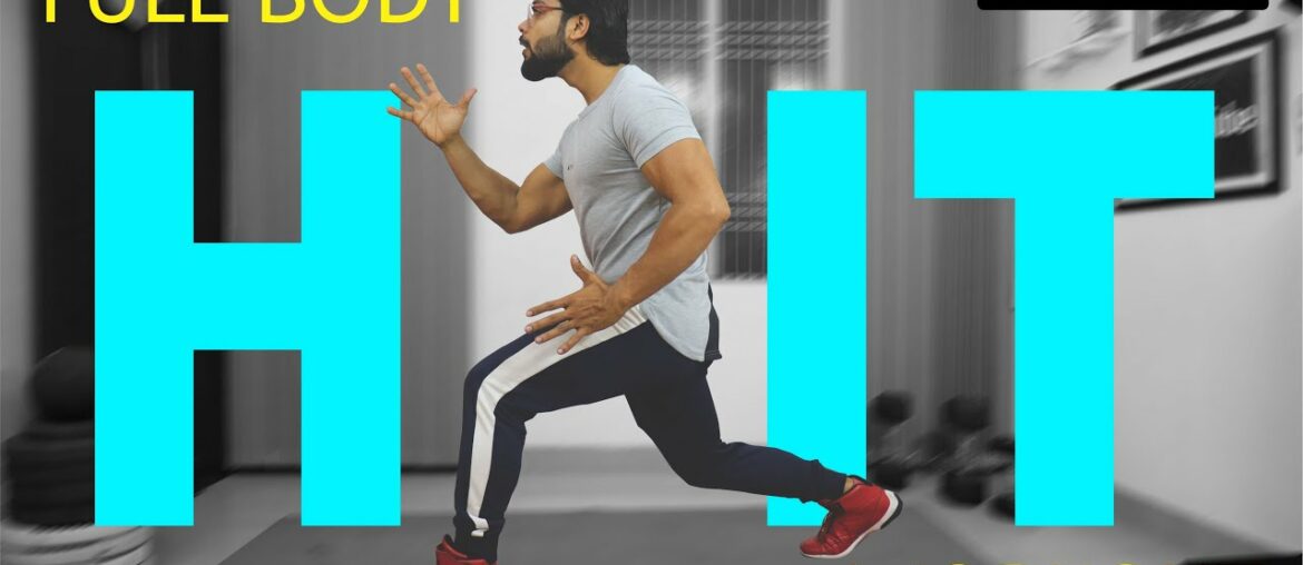 20 MINS FULL BODY HIT WORKOUT | FAT LOSS | HOME WORKOUT
