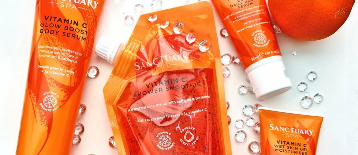 Radiant Skin! Sanctuary Spa Vitamin C Range