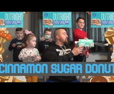 Outright Bar Review - Cinnamon Sugar Donut Cashew Butter - MTS Nutrition - Tiger Fitness