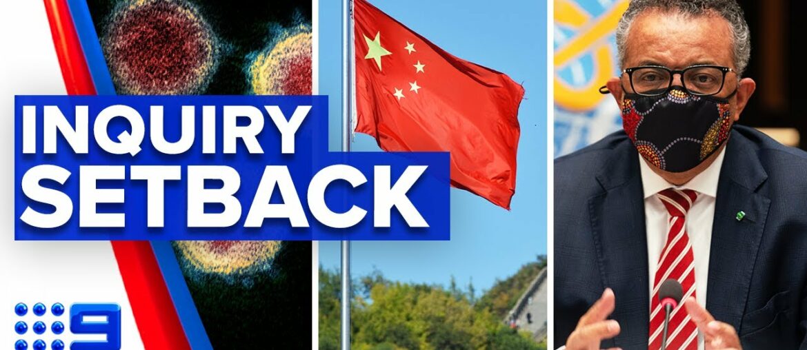 Coronavirus: COVID-19 origins inquiry set back by China visa delay | 9 News Australia