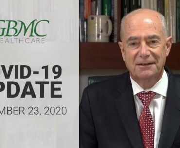 December 23: COVID-19 Update with President and CEO, John B. Chessare, MD, MPH