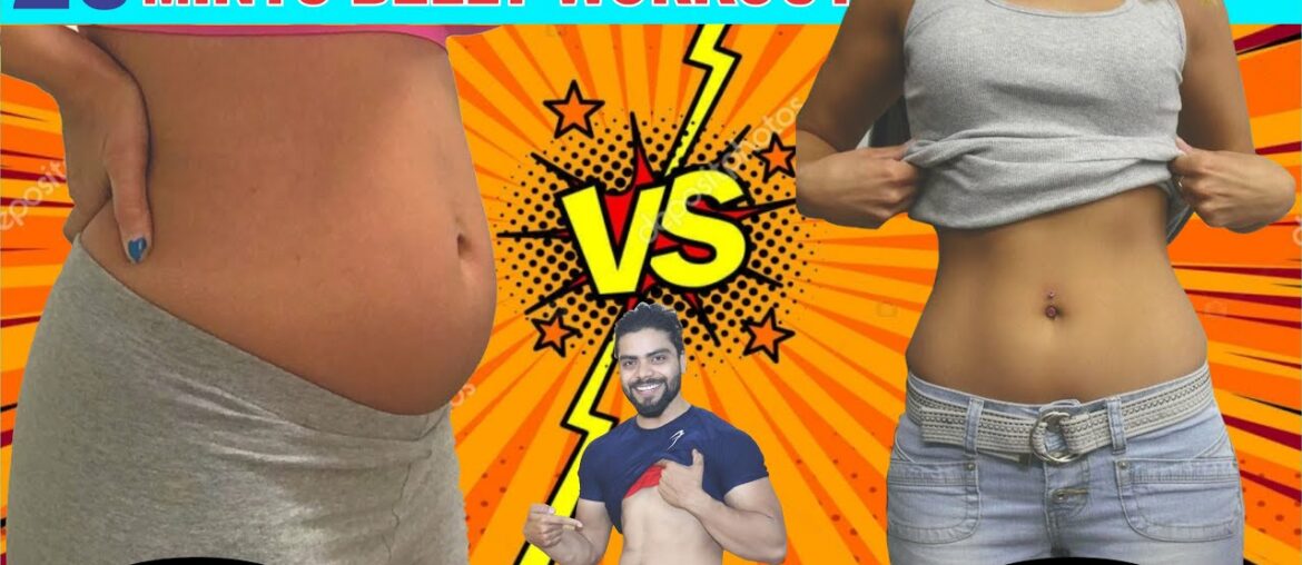HOW TO LOSE BELLY FAT | 20 MIN BELLY WORKOUT | NO EQUIPMENT'S |