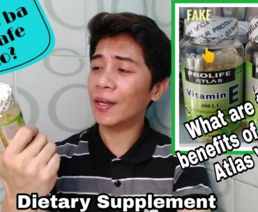 MY PROLIFE ATLAS VITAMIN E 400I.U EXPERIENCE | FAKE VS ORIGINAL | FOOD SUPPLEMENT SOFT GEL BENEFITS