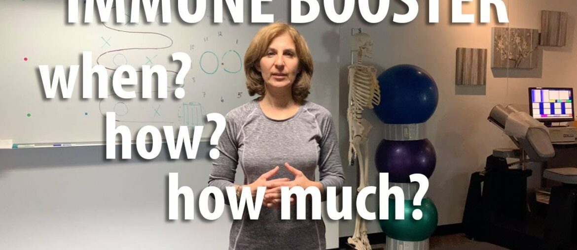 When, and how much immune booster to take by Irvine Chiropractor