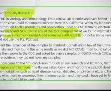 Verify: Is COVID-19 actually influenza?