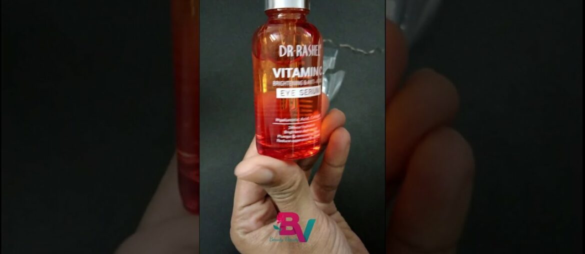 Dr Rashel Vitamin C Eye Serum | Product Review | No More Dark Circles