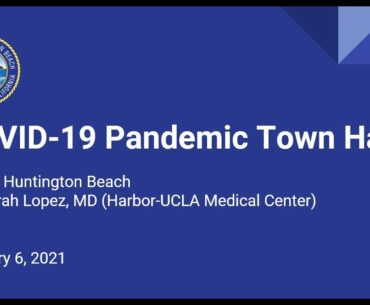 Town Hall Series on COVID-19 - Meeting #1