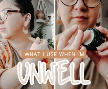 How I Use Essential Oils when Feeling Unwell | Holistic Health Wellness Routine