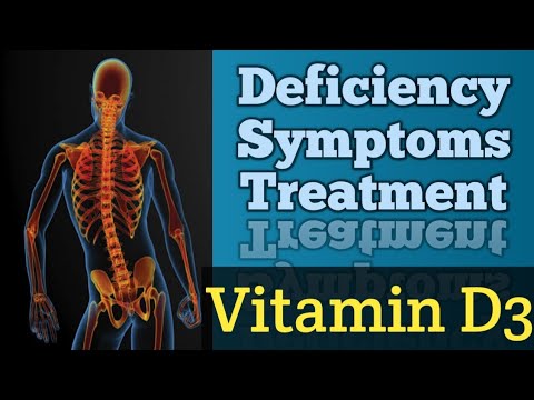 Importance of vitamin D3, its deficiency symptoms and treatment