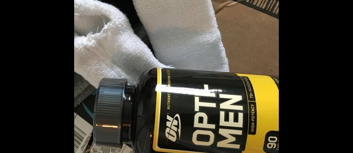REVIEW Optimum Nutrition Opti-Men, Vitamin C, Zinc and Vitamin D, E, B12 for Immune Support Men...