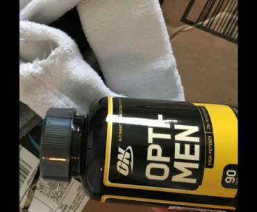 REVIEW Optimum Nutrition Opti-Men, Vitamin C, Zinc and Vitamin D, E, B12 for Immune Support Men...