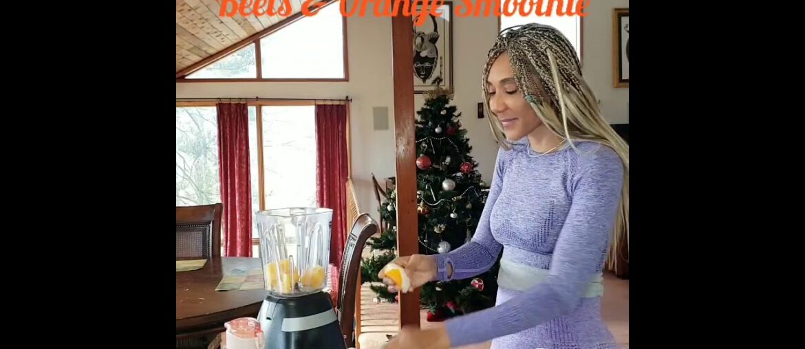 Beets & Orange Smoothie Superfood