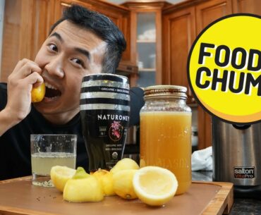 Use Real Lemons to Make Enough Vitamin C Shots & Lemonade For 2 Weeks For Under $10 || Food Chumps