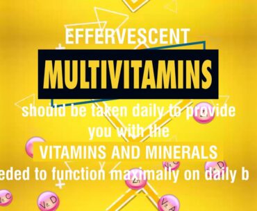 NUTRITION DRINK/MULTIVITAMIN + ZINC EFFERVESCENT TABLET /LIFESTYLE/HEALTH