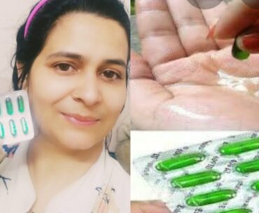 Vitamin E oil skin Treatment/Get Beautiful sportless glowing skin /Benefits n uses of Ve caps.