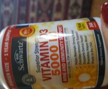 REVIEW Vitamin D3 5,000 IU - Dr. Approved Vitamin D Supplement for Immune Support, Healthy Mood...