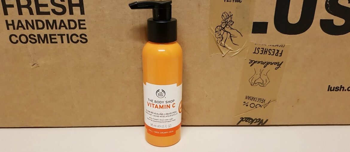 The Body Shop Vitamin C Glow Revealing Liquid Peel Review