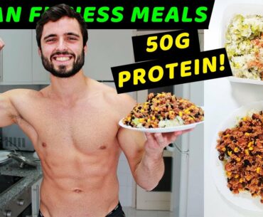 Easy and High Protein VEGAN Athlete Meal Prep