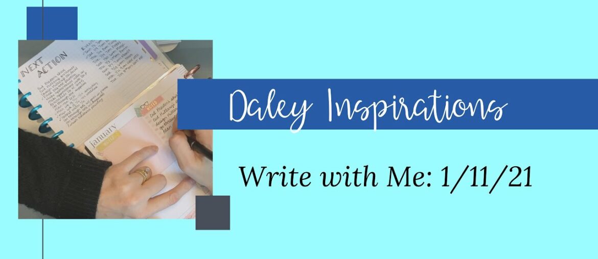 WWM: 1/11/21 Prepping the Week: GTD & Happy Planner: Everyday & Wellness