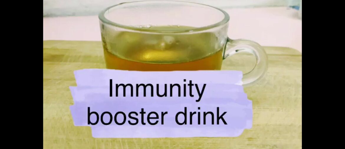 Easy Immunity Booster Drink for Covid-19 | Fizz Creations