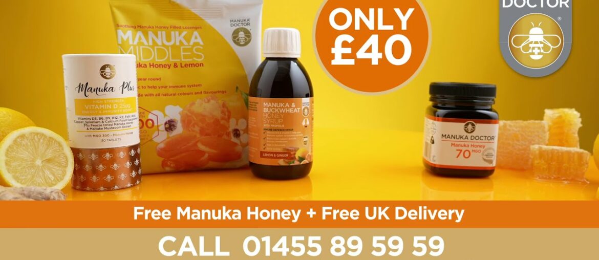 As seen on TV: The Manuka Doctor Immunity Support Box