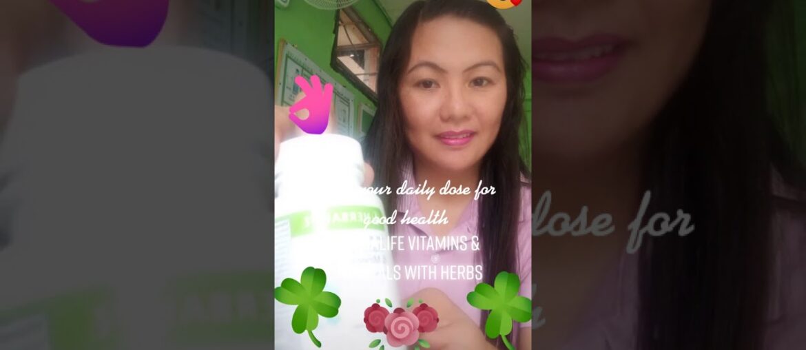 Tiktok Video - Herbalife Vitamins and Minerals
