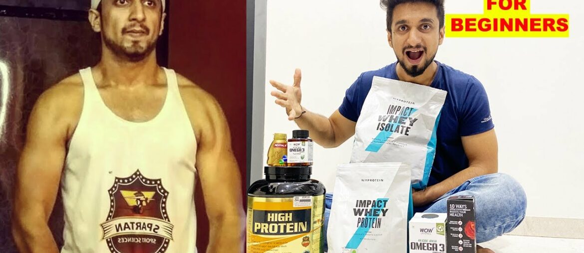 Beginners Supplements Recommendation VRFit | Which Supplements To Start For Your Fitness Journey