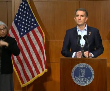Governor Ralph Northam Talks About Virginia's COVID-19 Vaccination Plan and Spread of Coronavirus