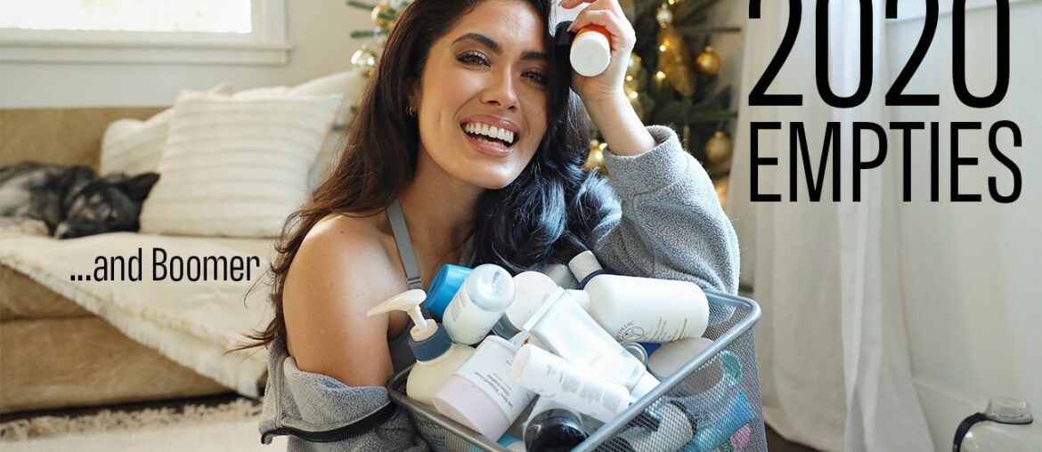 a years worth of empty beauty products...| 2020 empties|  | Melissa Alatorre