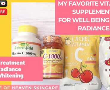BEST VITAMIN C SUPPLEMENTS IN THE MARKET || FOR SKIN TREATMENT, SKIN RADIANCE & SKIN WHITENING.
