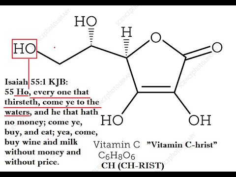 MY DISCOVERY/THEORY: VITAMIN C IS A 'TYPE/SHADOW/FIGURE' OF JESUS CHRIST (UPDATED)