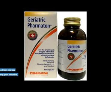 User Review: Pharmaton 20 Multivitamins Minerals with Ginseng G115 Lecithin and Deanol Capsules...