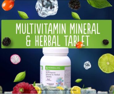 Herbalife Nutrition - Understand F2 Multivitamin Mineral & Herbal Tablets and its benefits
