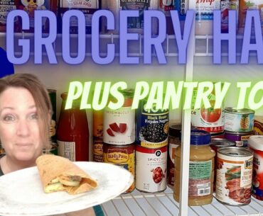 Grocery Haul with points and calories plus BAD NEWS!