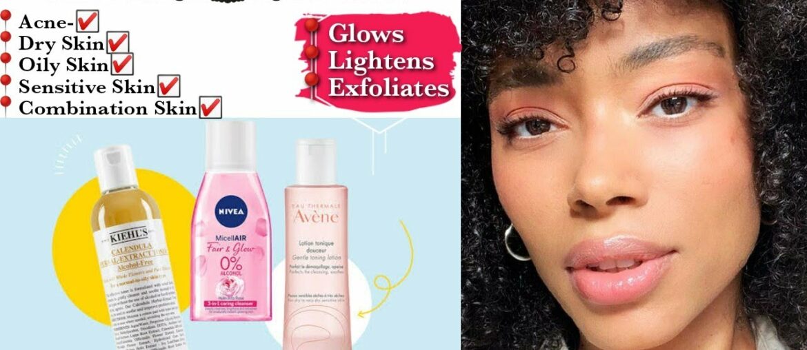 Best Toners For Clear and Hydrated Skin / Dr. Rashel Vitamin C and Niacinamide Brightening Toner