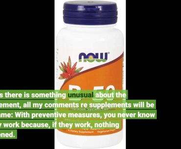 Review NOW Supplements, Vitamin B-50 mg, Energy Production*, Nervous System Health*, 100 Tablet...