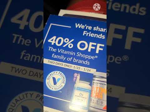 Vitamin shoppe supplements sale #shorts
